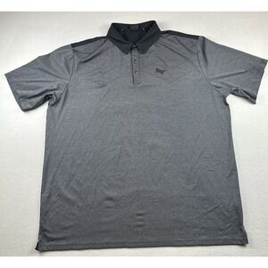 PXG Golf Polo Shirt Mens 3XL Gray Black Performance Extreme Parsons Golf
